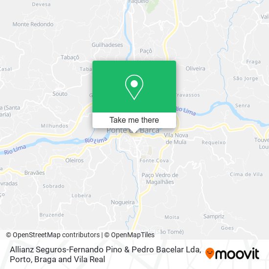 Allianz Seguros-Fernando Pino & Pedro Bacelar Lda map