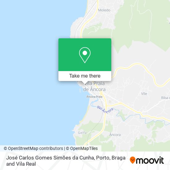 José Carlos Gomes Simões da Cunha map