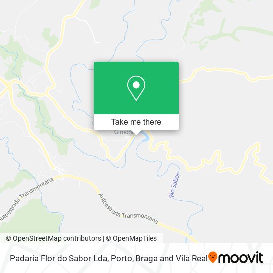 Padaria Flor do Sabor Lda mapa