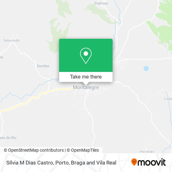 Sílvia M Dias Castro mapa