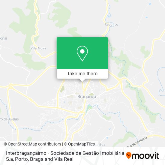 Interbragançaimo - Sociedade de Gestão Imobiliária S.a map