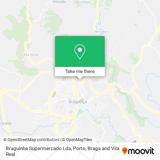 Braguinha Supermercado Lda map