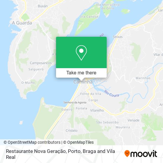 Restaurante Nova Geração map