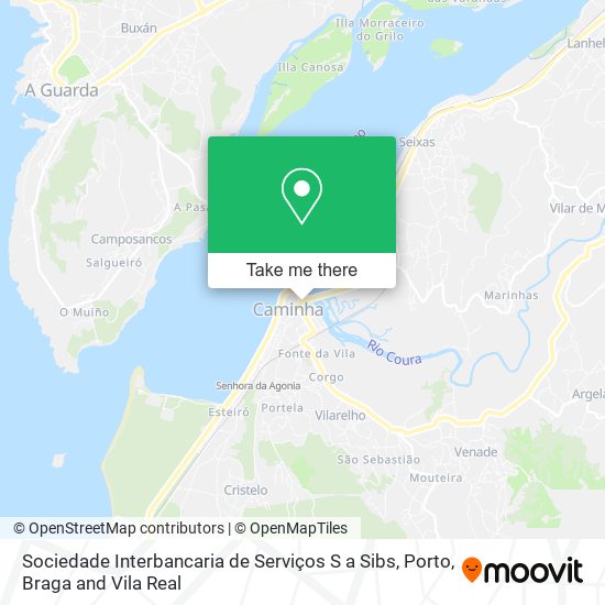 Sociedade Interbancaria de Serviços S a Sibs map