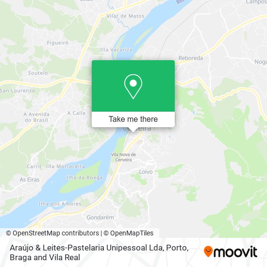 Araújo & Leites-Pastelaria Unipessoal Lda map