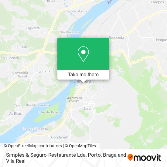 Simples & Seguro-Restaurante Lda map