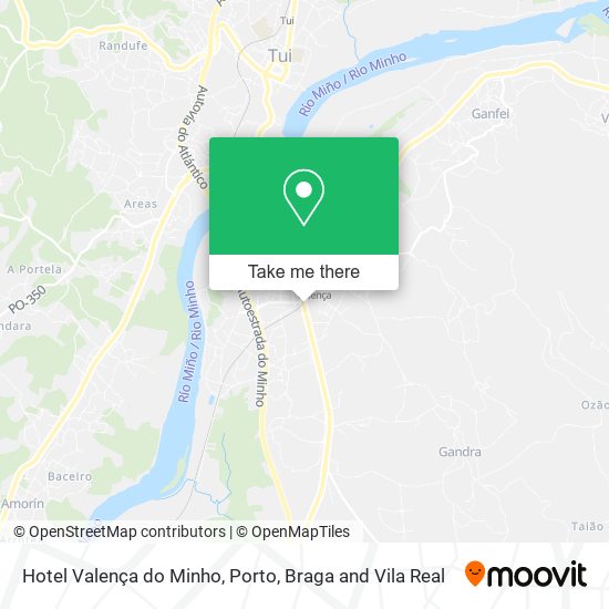 Hotel Valença do Minho map