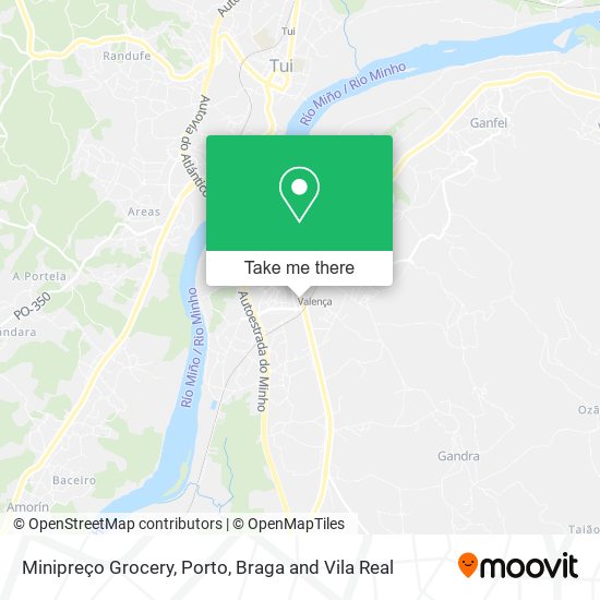 Minipreço Grocery mapa