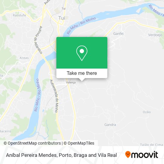 Aníbal Pereira Mendes map
