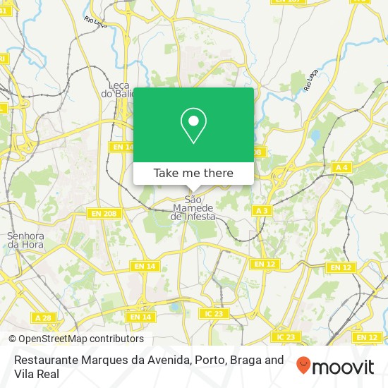 Restaurante Marques da Avenida map