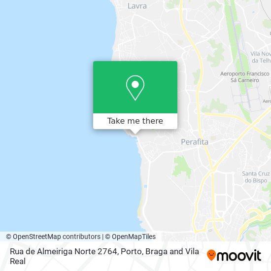 Rua de Almeiriga Norte 2764 map