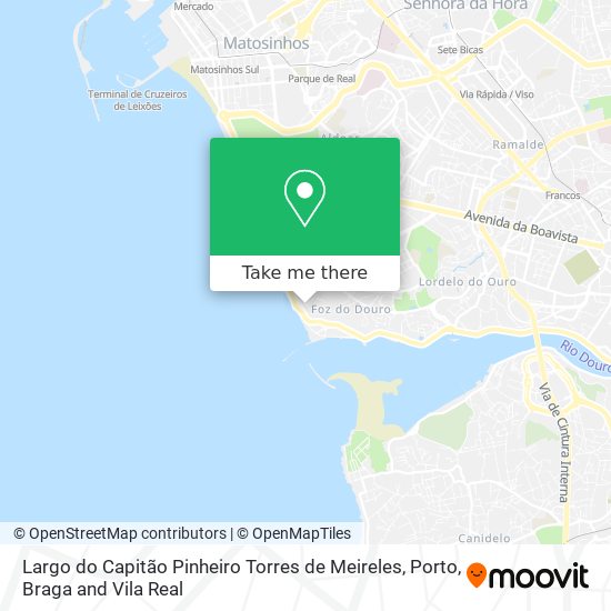 Largo do Capitão Pinheiro Torres de Meireles map