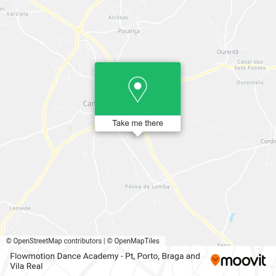 Flowmotion Dance Academy - Pt map