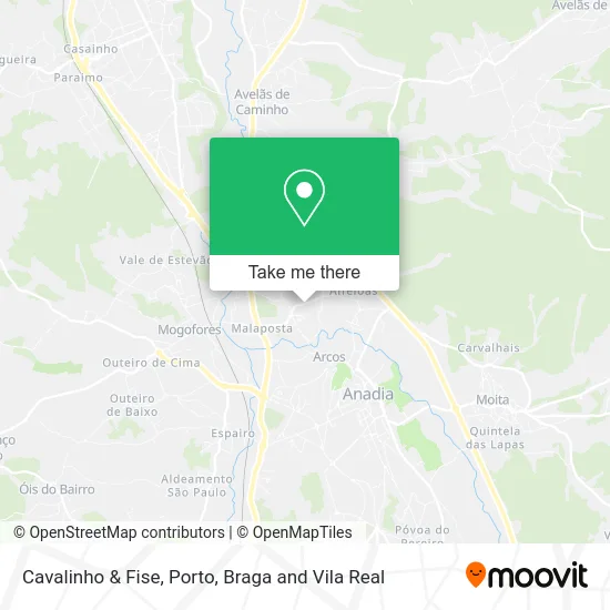 Cavalinho & Fise map