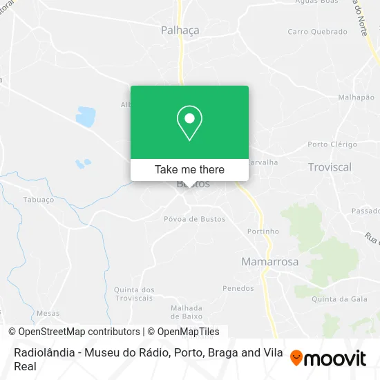 Radiolândia - Museu do Rádio map