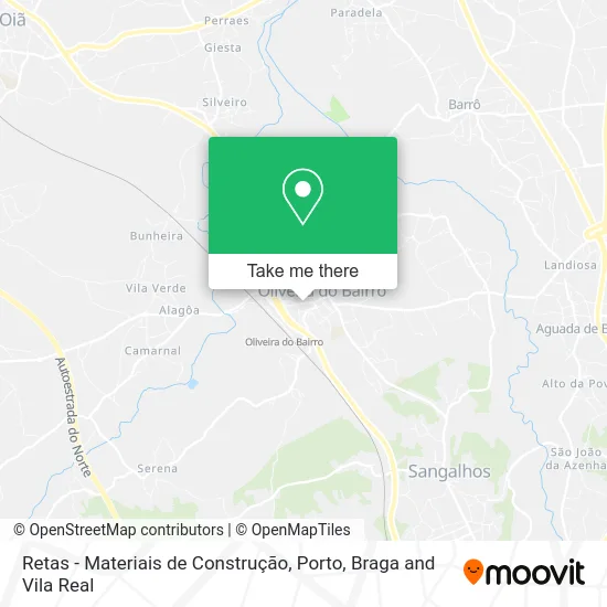 Retas - Materiais de Construção map