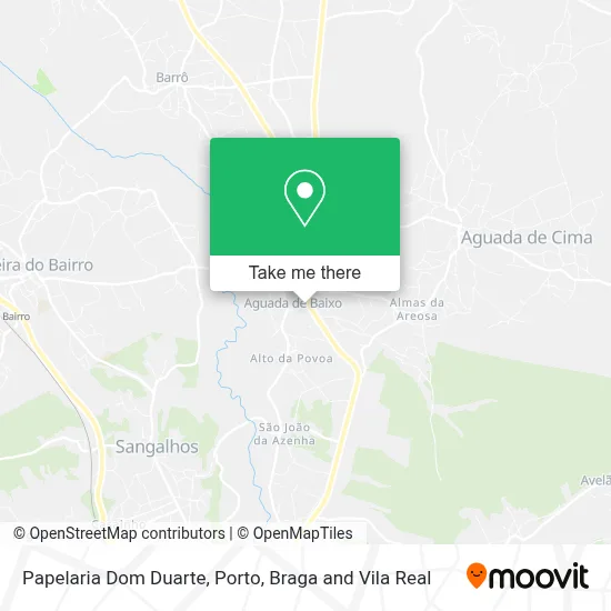Papelaria Dom Duarte map