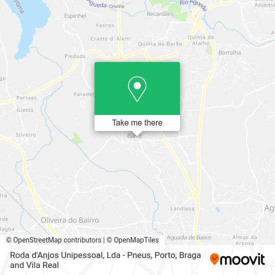 Roda d'Anjos Unipessoal, Lda - Pneus map