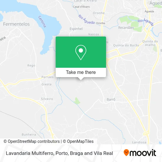 Lavandaria Multiferro map