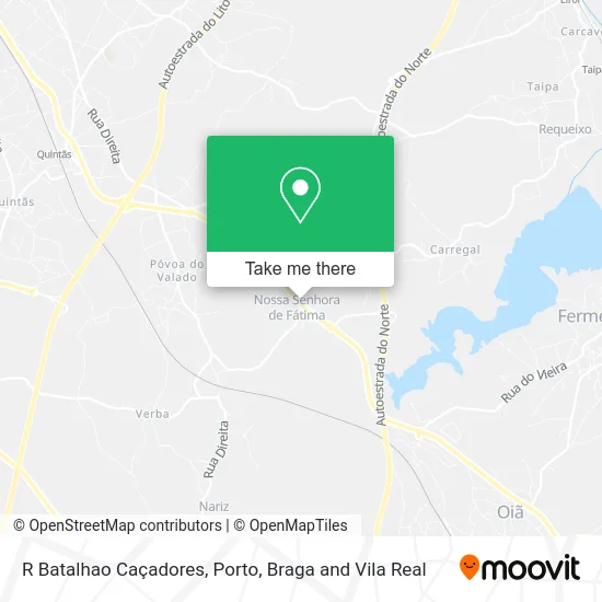 R Batalhao Caçadores map