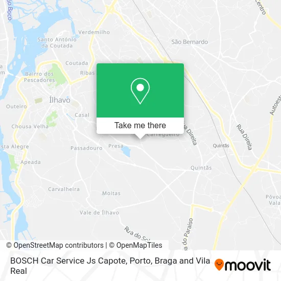 BOSCH Car Service Js Capote map