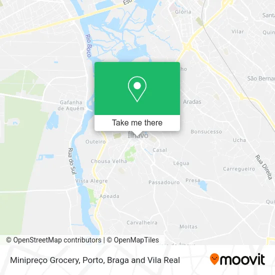 Minipreço Grocery map