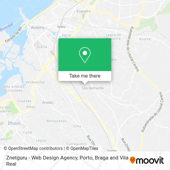Znetguru - Web Design Agency map
