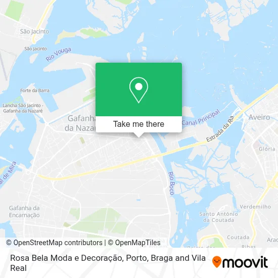 Rosa Bela Moda e Decoração map