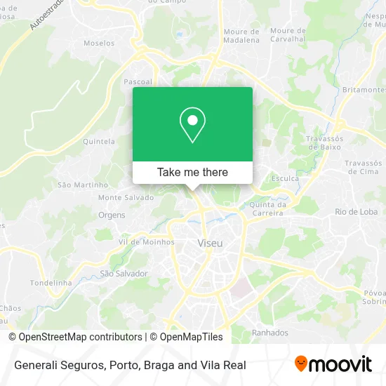 Generali Seguros map