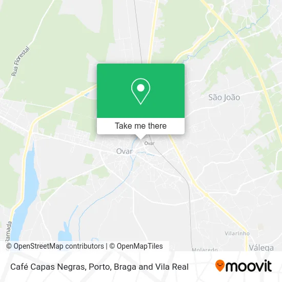 Café Capas Negras map