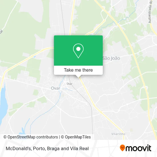 McDonald's map