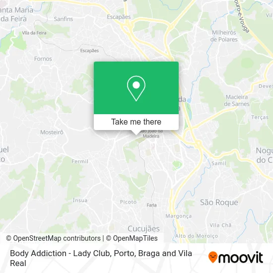 Body Addiction - Lady Club map