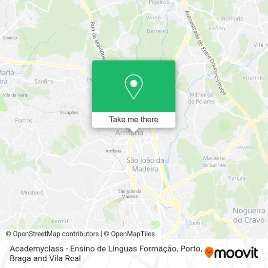 Academyclass - Ensino de Línguas Formação map
