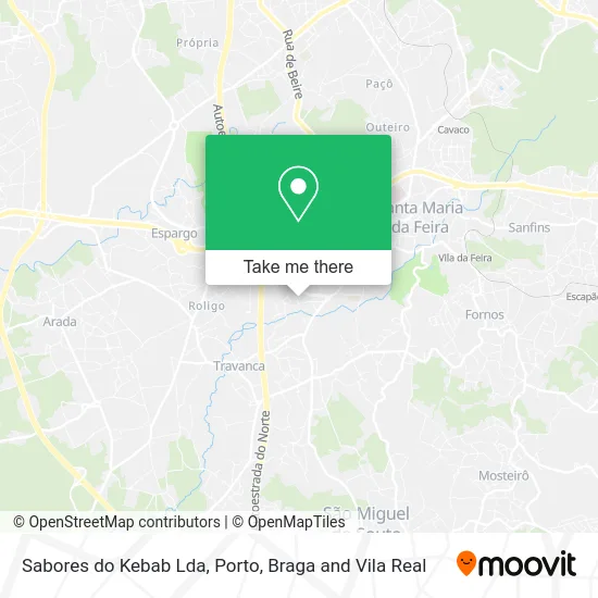 Sabores do Kebab Lda map