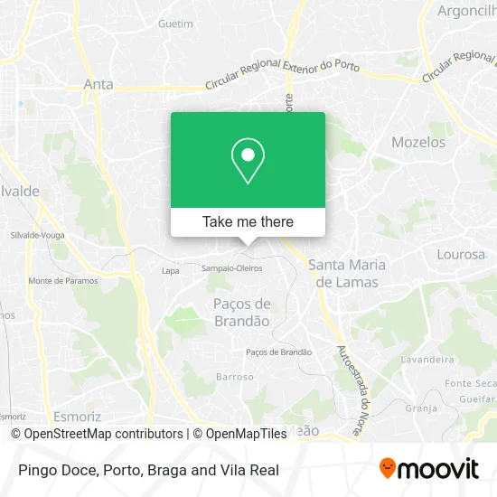 Pingo Doce map