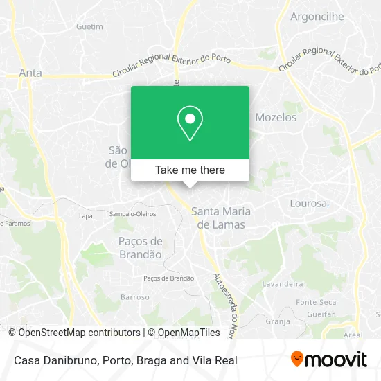 Casa Danibruno map