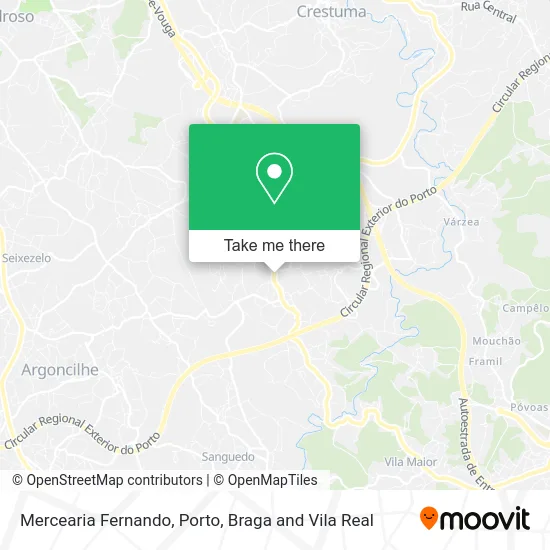 Mercearia Fernando map