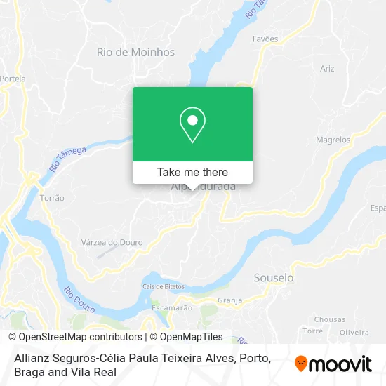 Allianz Seguros-Célia Paula Teixeira Alves map