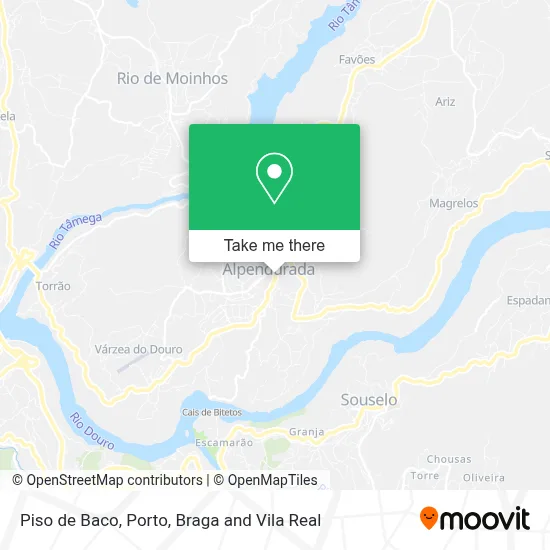 Piso de Baco map