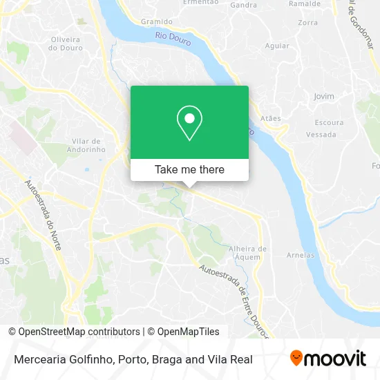 Mercearia Golfinho map