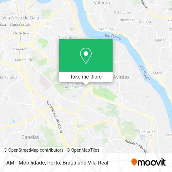 AMF Mobilidade map