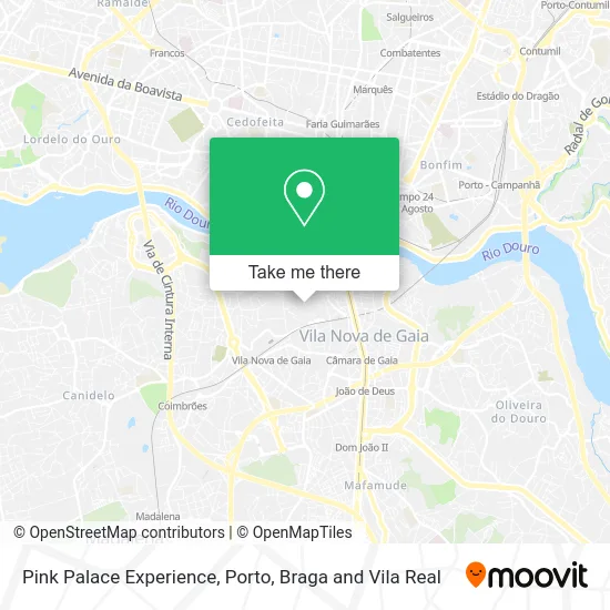 Pink Palace Experience map