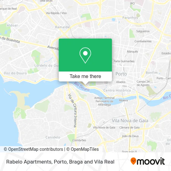 Rabelo Apartments map