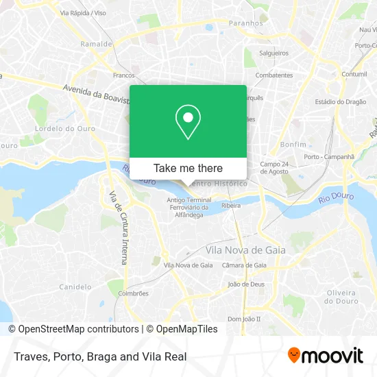 Traves map