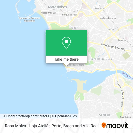 Rosa Malva - Loja Ateliêr map