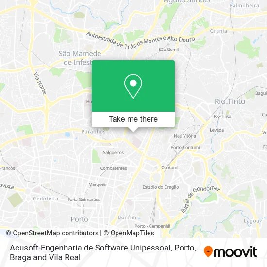 Acusoft-Engenharia de Software Unipessoal map
