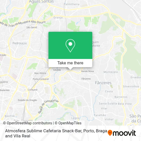 Atmosfera Sublime Cafetaria Snack-Bar map