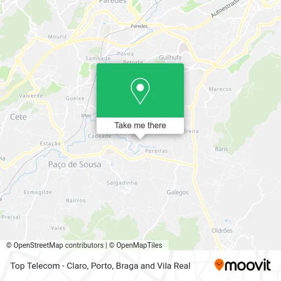 Top Telecom - Claro map