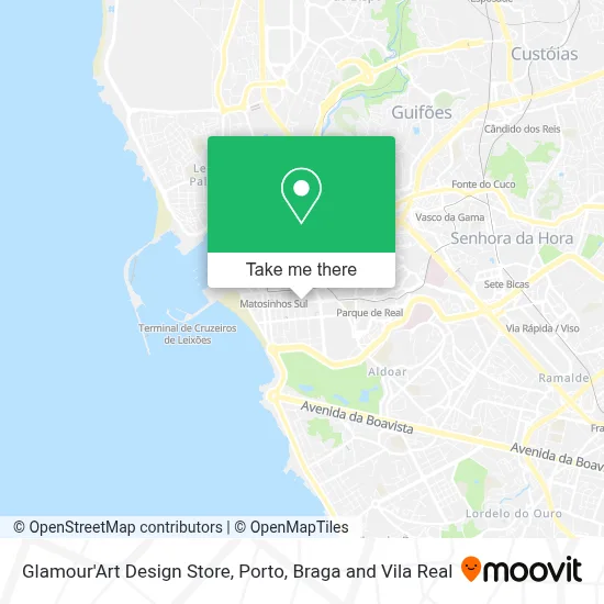 Glamour'Art Design Store map
