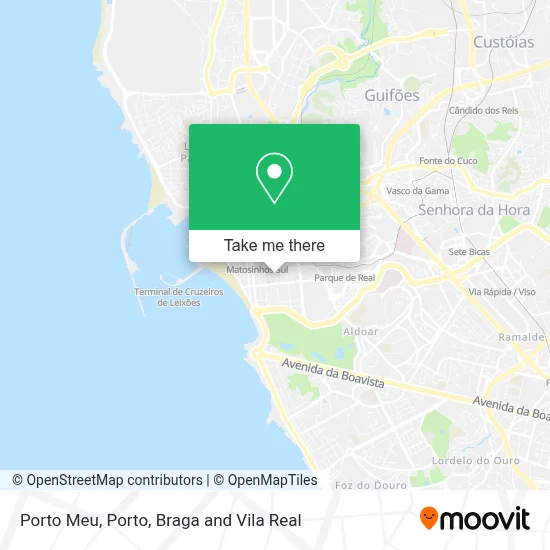 Porto Meu map